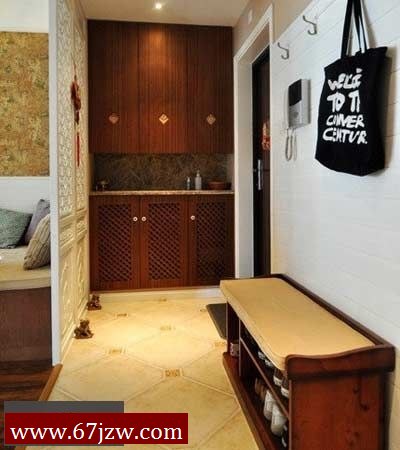 110平现代美式风格品位家居装修效果图