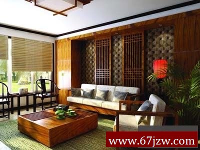 客厅 中式传统太师椅与现代家私的完美结合,撞击出和谐的空间感受,由于空间结构上的不合理,为了达到传统的对称统一,运用真假壁柜协调而完成。主题墙运用瓦当有顺序的排列组合达到了与砖雕的完美结合。